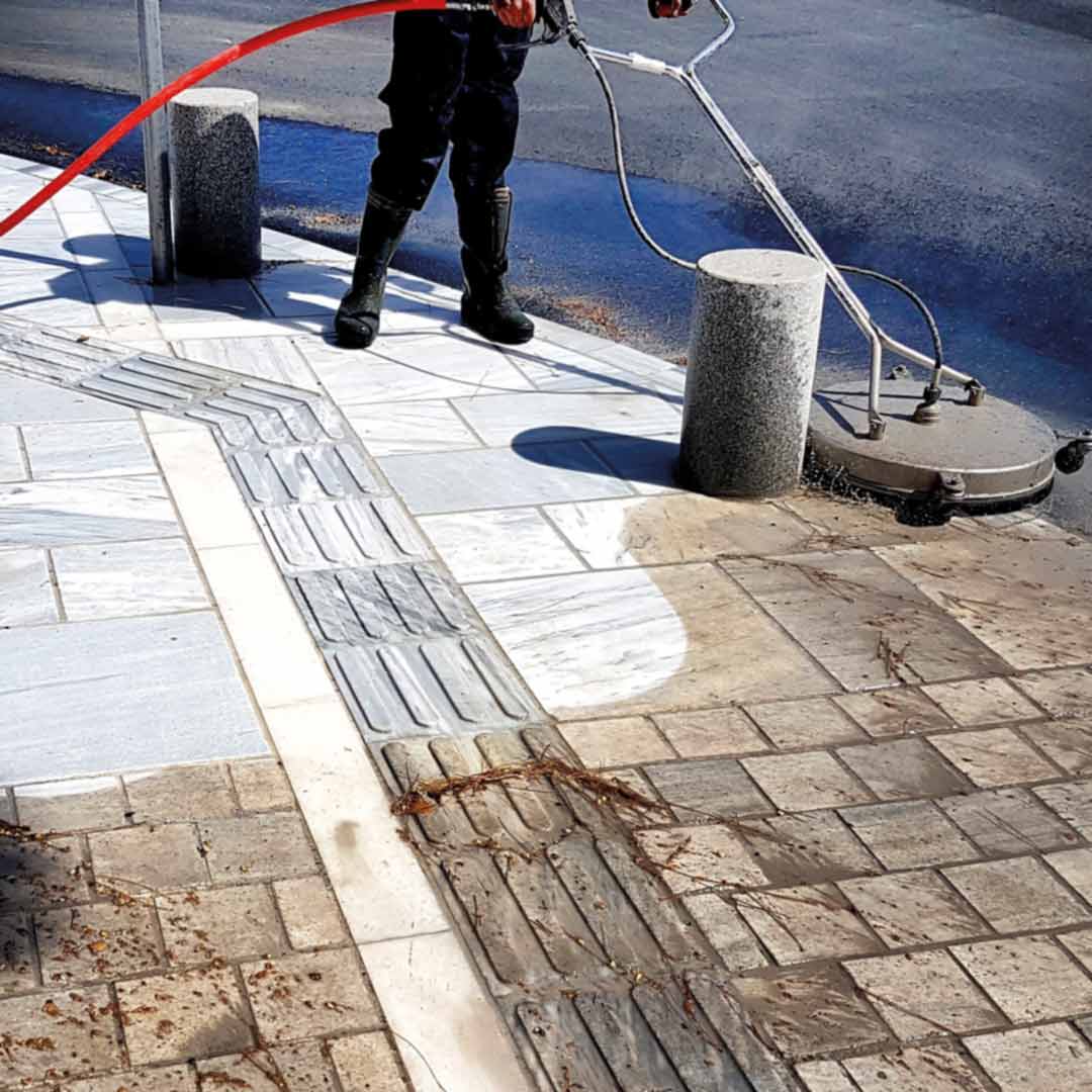 Pavement cleaning service in Cyprus, Paphos, Limassol, Nicosia, Larnaca